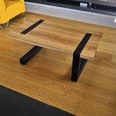 Stahl Holz -The Special Center Coffe Table